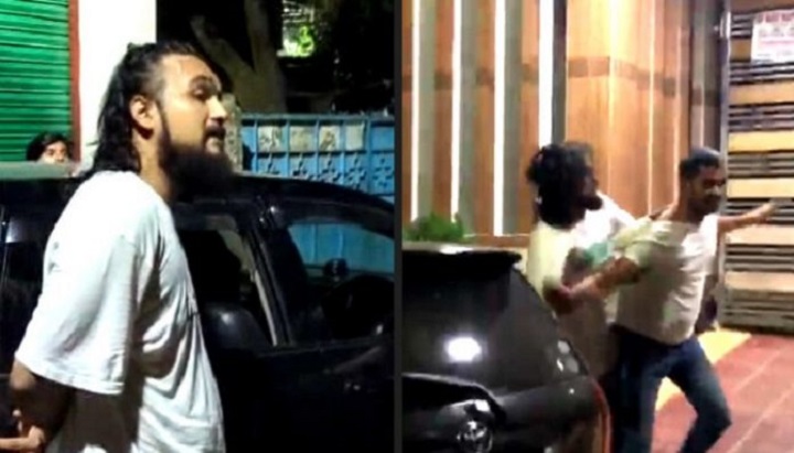 মধ্যরাতে মদ্যপ অবস্থায় নোবেলকে আটক