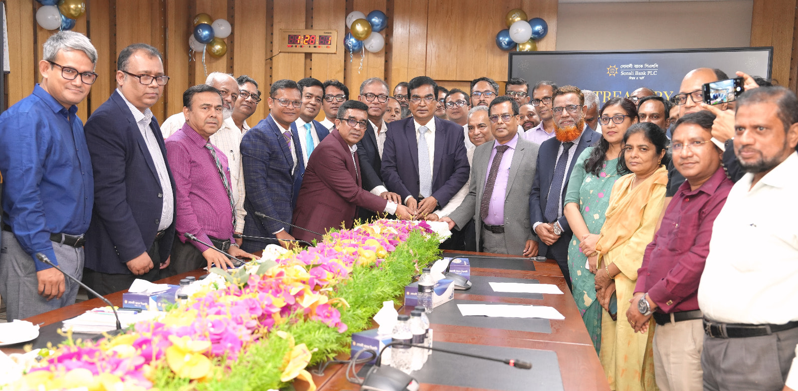 সোনালী ব্যাংক ট্রেজারির সিবিএস অটোমেশন লাইভ উদ্বোধন